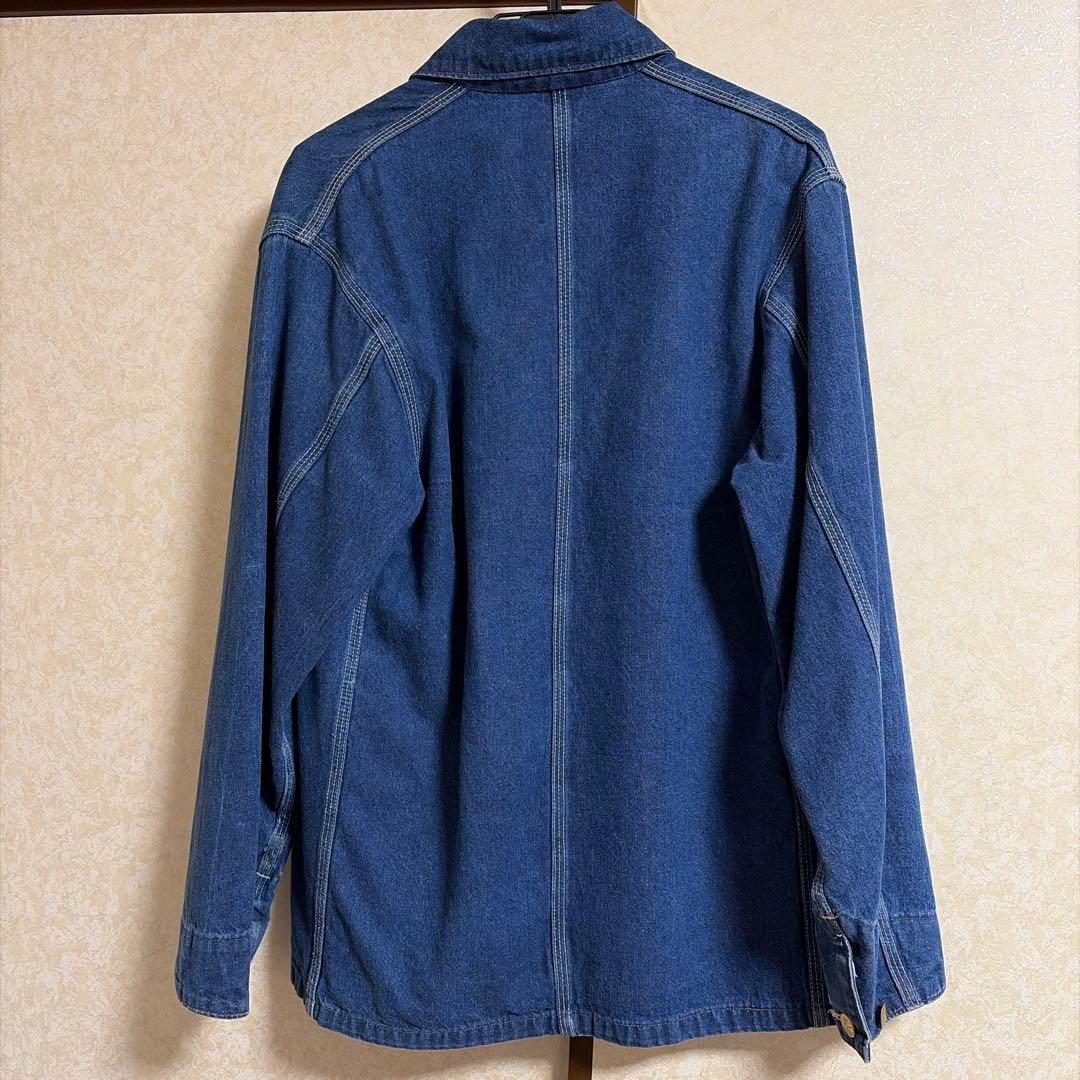 濱*中様 Carhartt カーハート カバーオール デニム ジャケット 濃紺