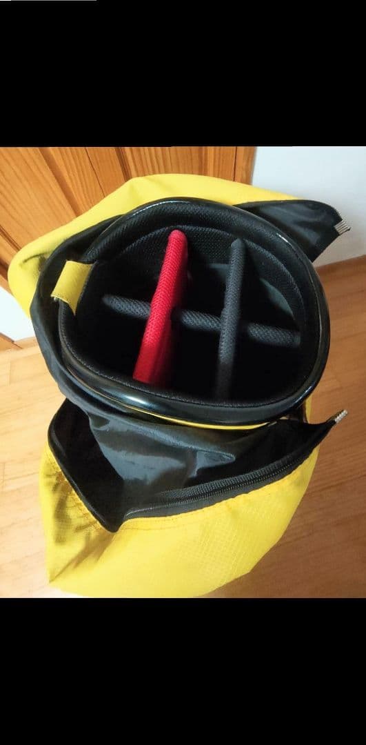 ★ルコックle coq sportif★ゴルフバッグ　イエロー系★