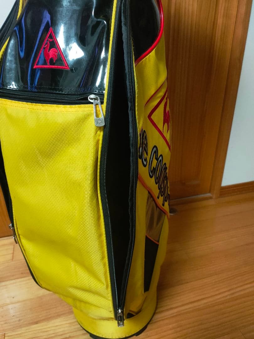 ★ルコックle coq sportif★ゴルフバッグ　イエロー系★