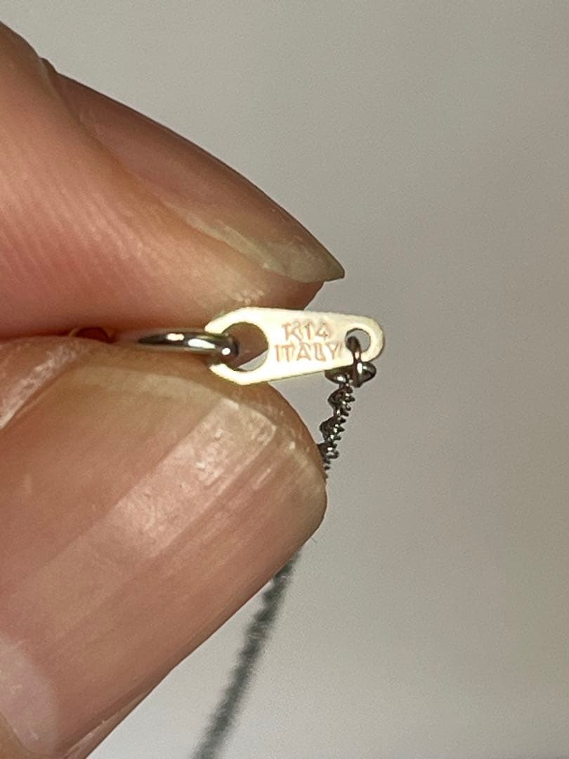 k14サファイア ネックレス