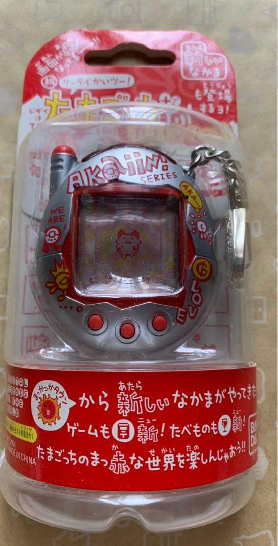 ケータイかいツーたまごっちプラス赤いシリーズ　たまごっち