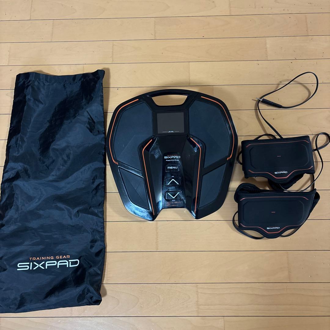 SIXPAD フットフィットプラス トレーニング機器 パッド2個付き