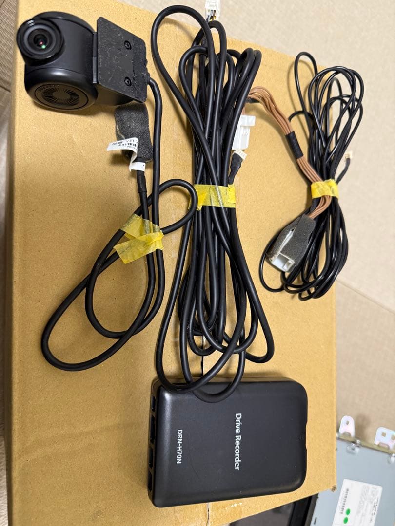 ダイハツ純正ナビ　ALPINE カーナビ 7インチ　前後方連動ドラレコセット