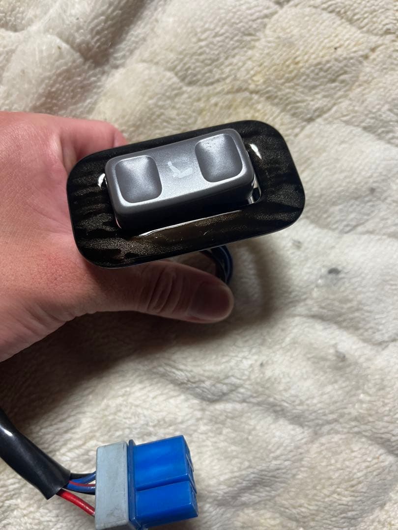 黒木目　y32セドリック　グロリア　ランバーサポートスイッチ　シフトノブ修理代