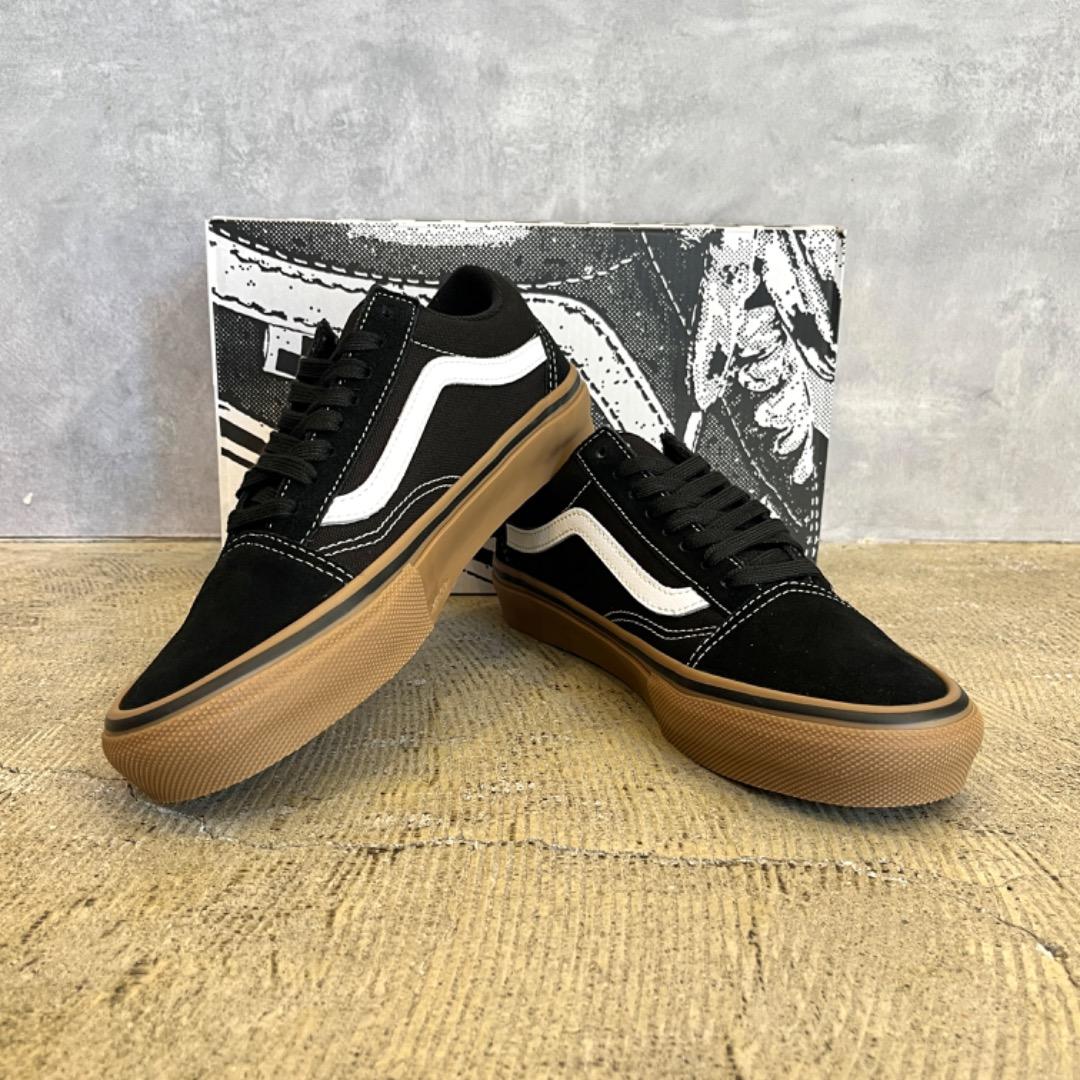 新品 VANS SKATE OLD SKOOL SHOE 25.5cm GUM