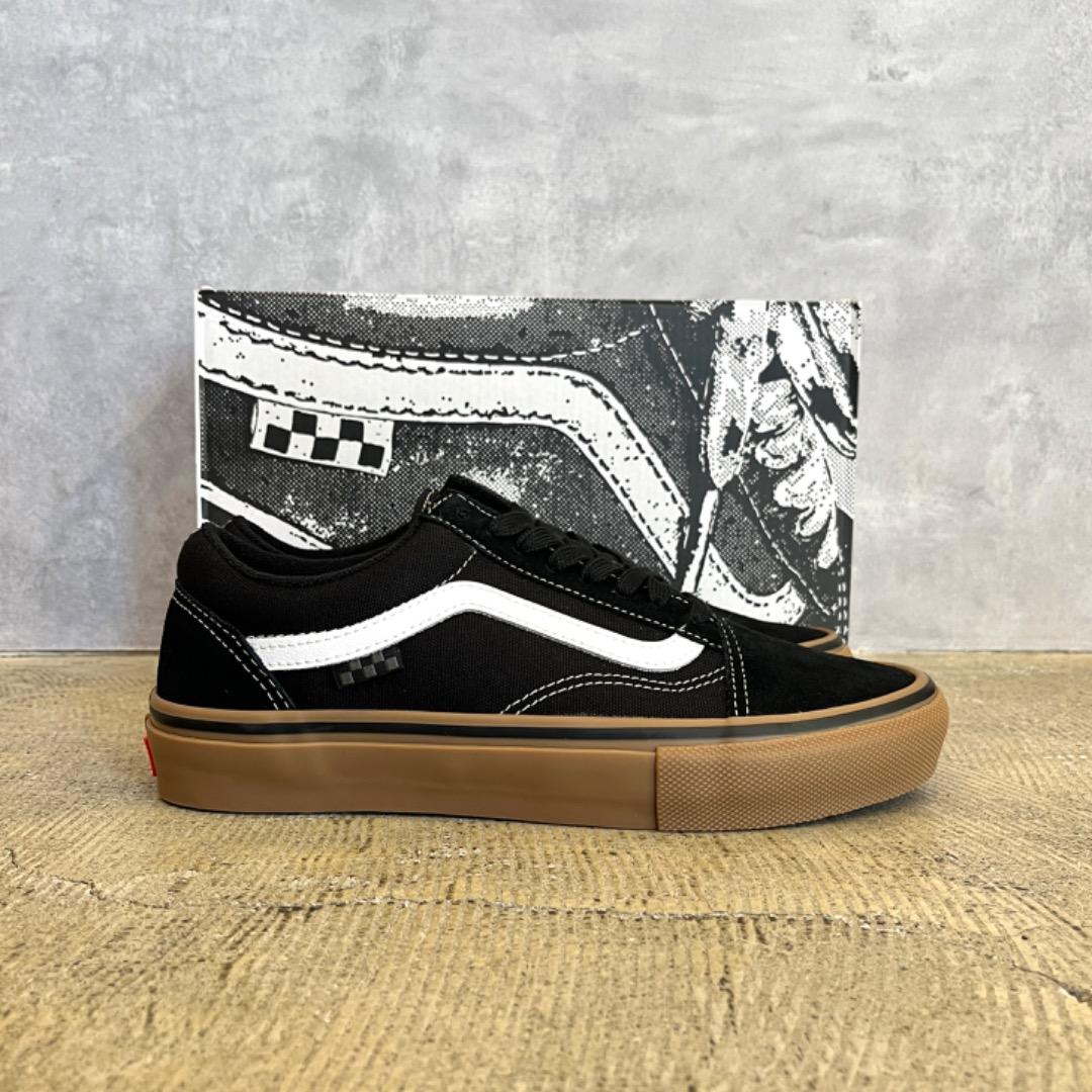 新品 VANS SKATE OLD SKOOL SHOE 25.5cm GUM