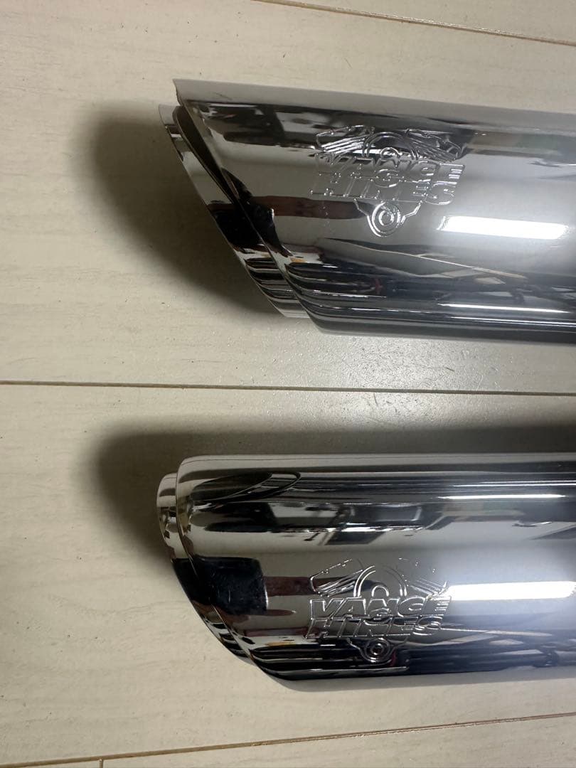 ソフテイル バンス＆ハインズ ツインスラッシュ スリップオン マフラー値下げ