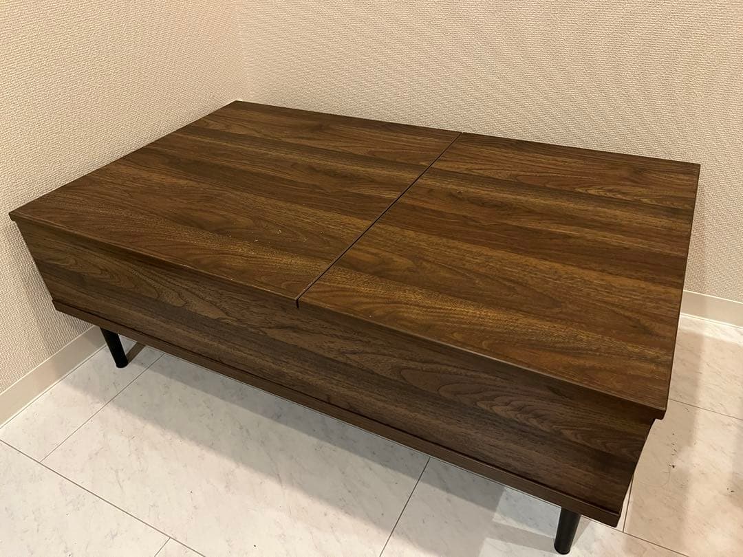 ニトリ　昇降リビングテーブル(リフティ 100 MBR）