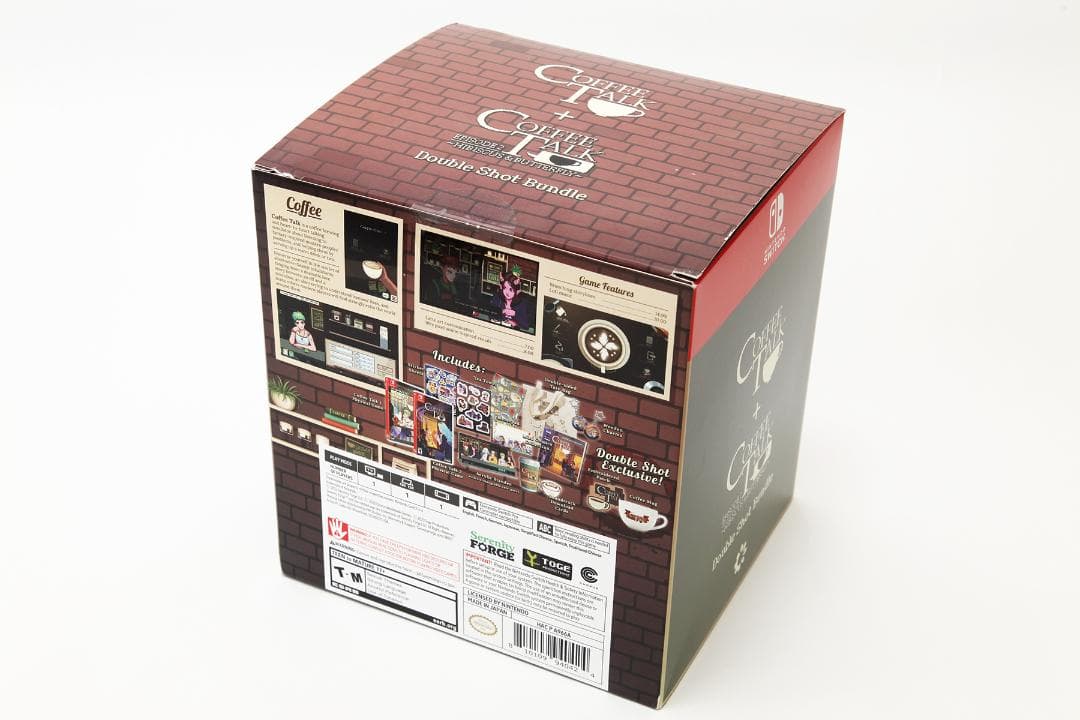 【新品】コーヒートーク1+2 限定版[ダブルショットバンドル]【switch】