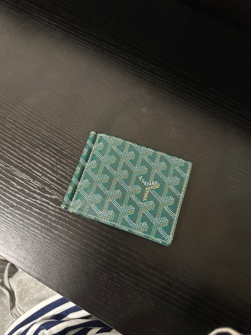 GOYARD ゴヤール　マネークリップ　グリーン