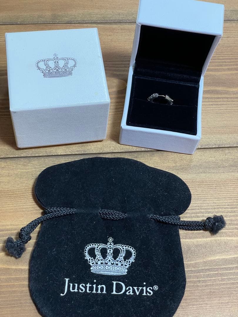 justin davis クロス　フープピアス　ジャスティンデイビス