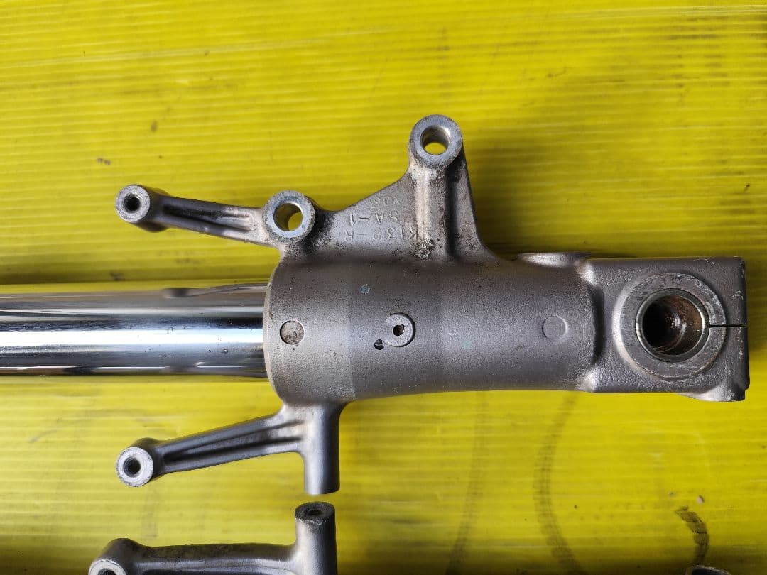 ZXR400 フロントフォーク左右 刻印K132 倒立フォーク　ZX400L