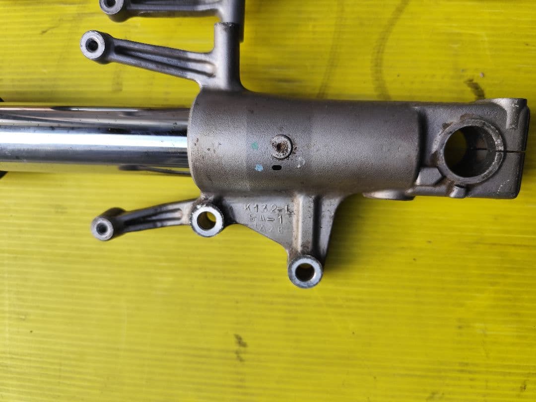 ZXR400 フロントフォーク左右 刻印K132 倒立フォーク　ZX400L