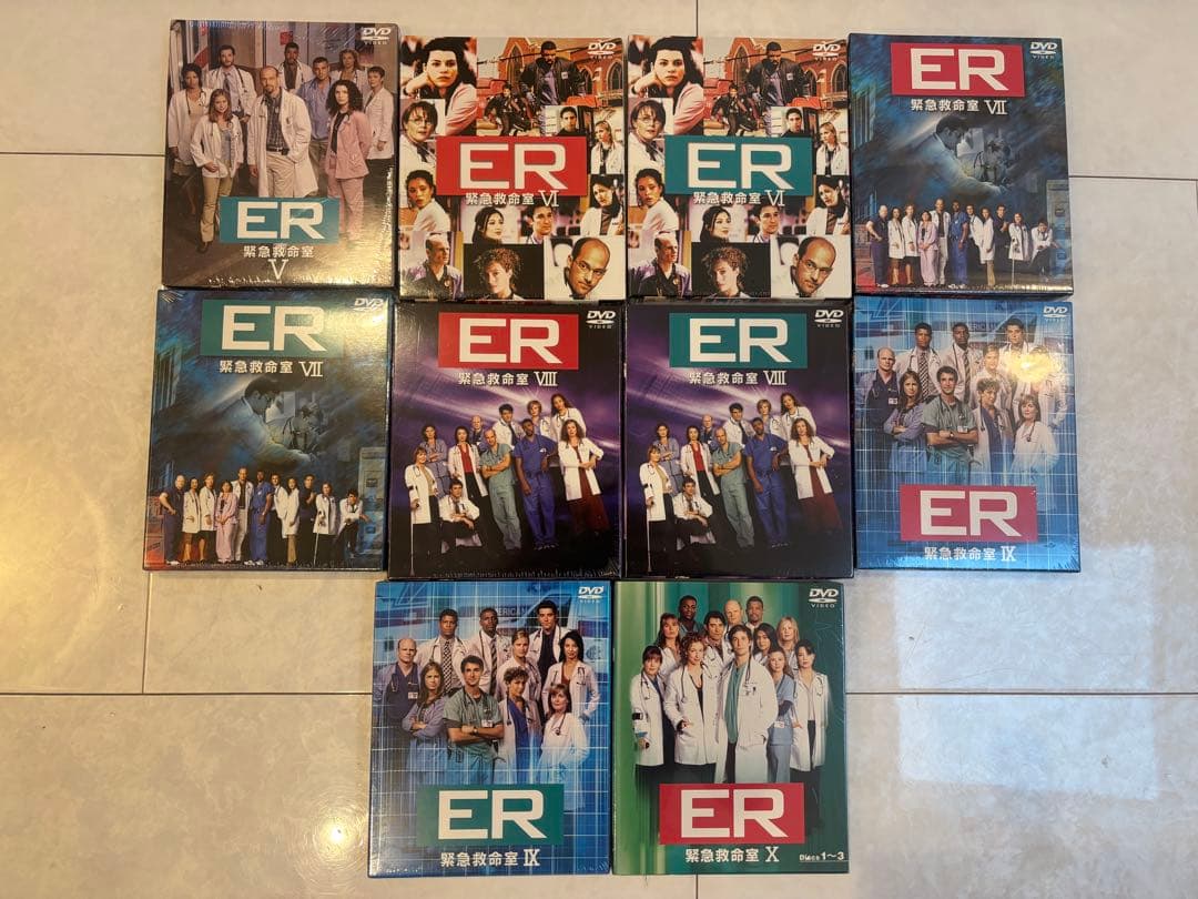 ER 緊急救命室 シーズン1-15 DVD 全巻セット　全シリーズ