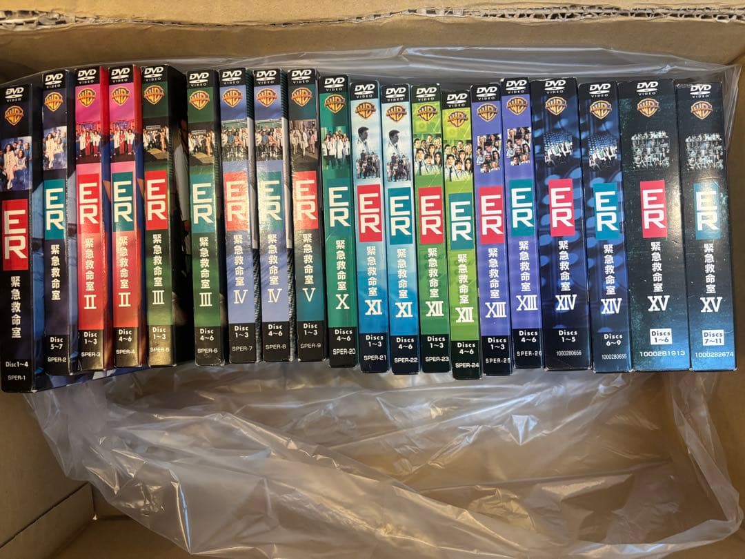 ER 緊急救命室 シーズン1-15 DVD 全巻セット　全シリーズ