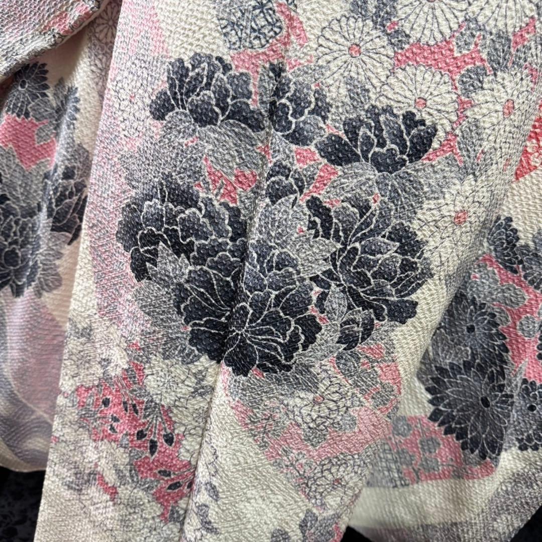 藤娘きぬたや　美品　総絞り　本絞り　熨斗　名品　白地　フルセット　振袖　振り袖