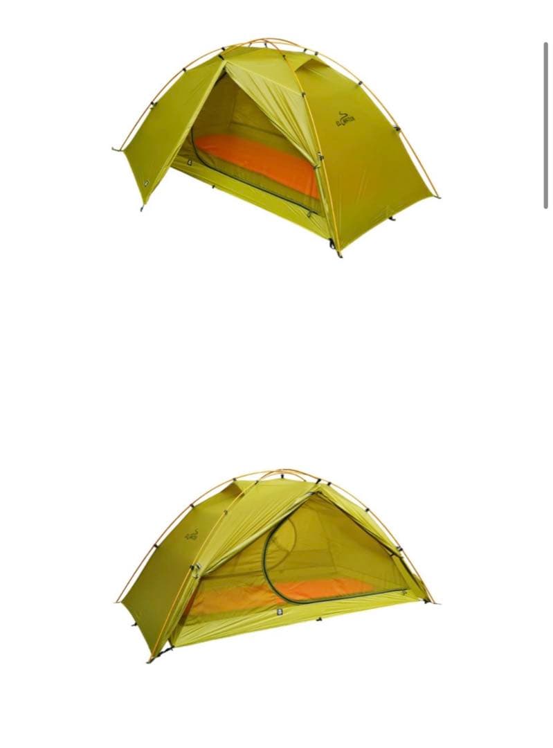 EL CHALTEN 2P テント登山ゼログラムエルチャルテン　フットプリント付