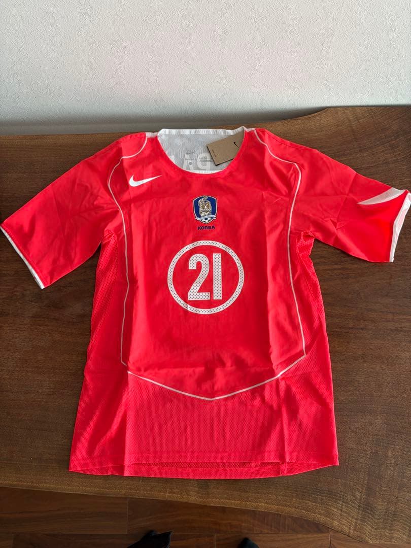韓国代表ユニフォーム　パクチソン選手　Ｌサイズ