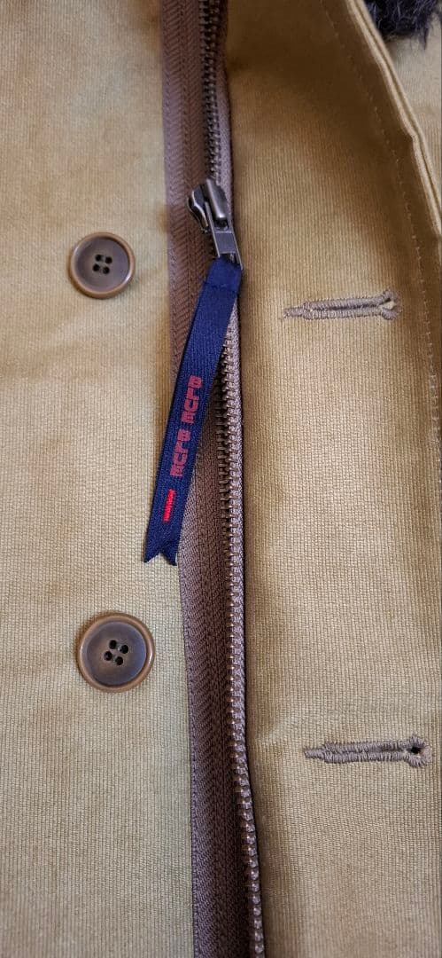 【BLUE BLUE】裏ボア デッキジャケット M 日本製 ミリタリー アメカジ