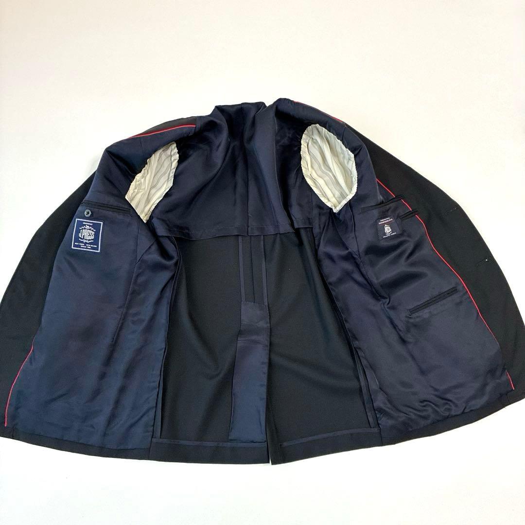 【定番】紺ブレ J.PRESS 背抜き シングル 金ボタン AB4 ペピンメリノ