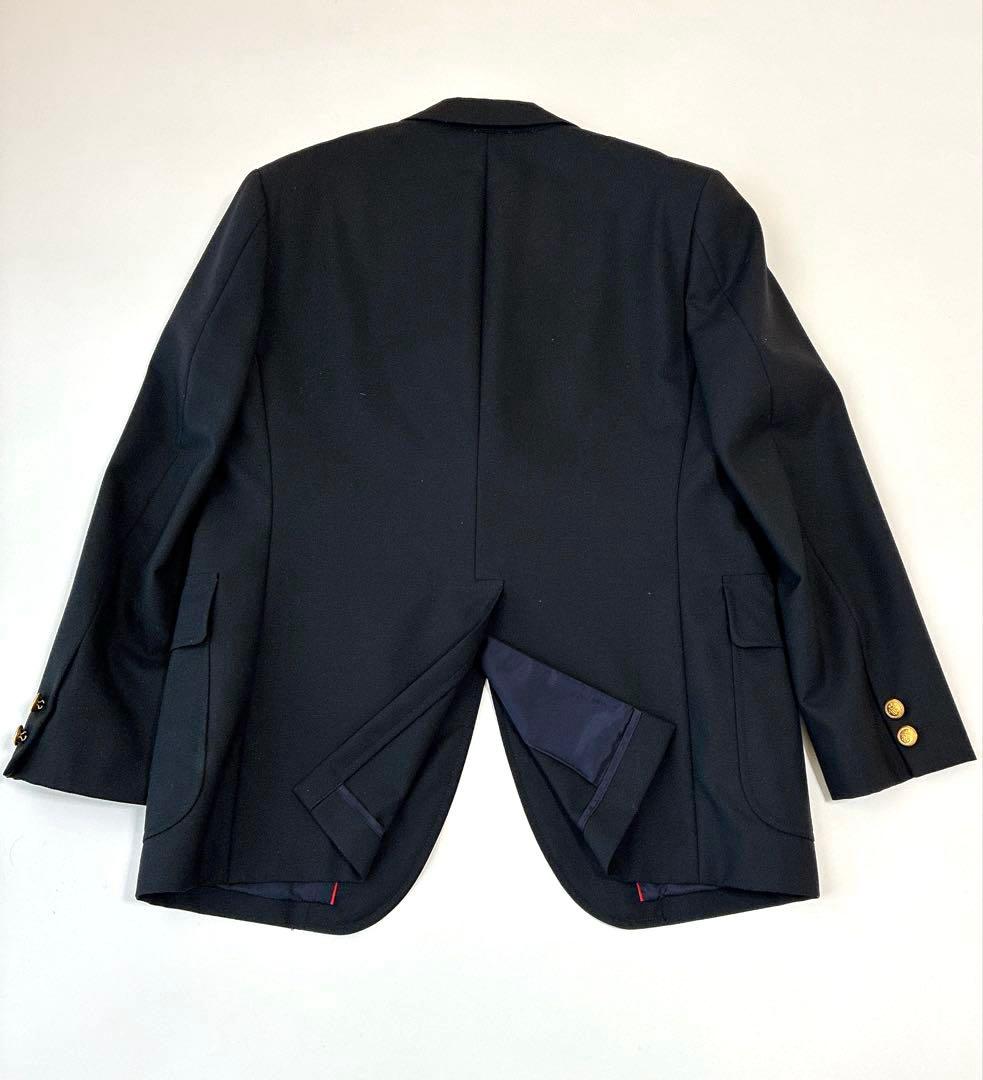 【定番】紺ブレ J.PRESS 背抜き シングル 金ボタン AB4 ペピンメリノ