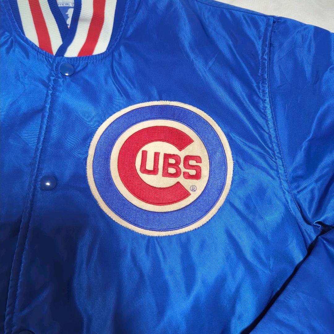 ヴィンテージ USA製 STARTER シカゴカブス サテンジャケット XL相当
