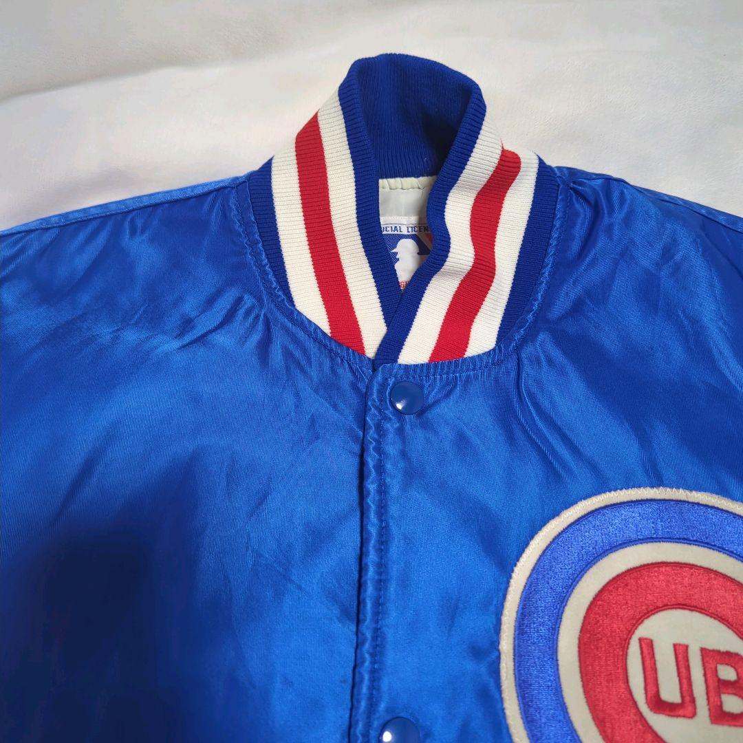 ヴィンテージ USA製 STARTER シカゴカブス サテンジャケット XL相当