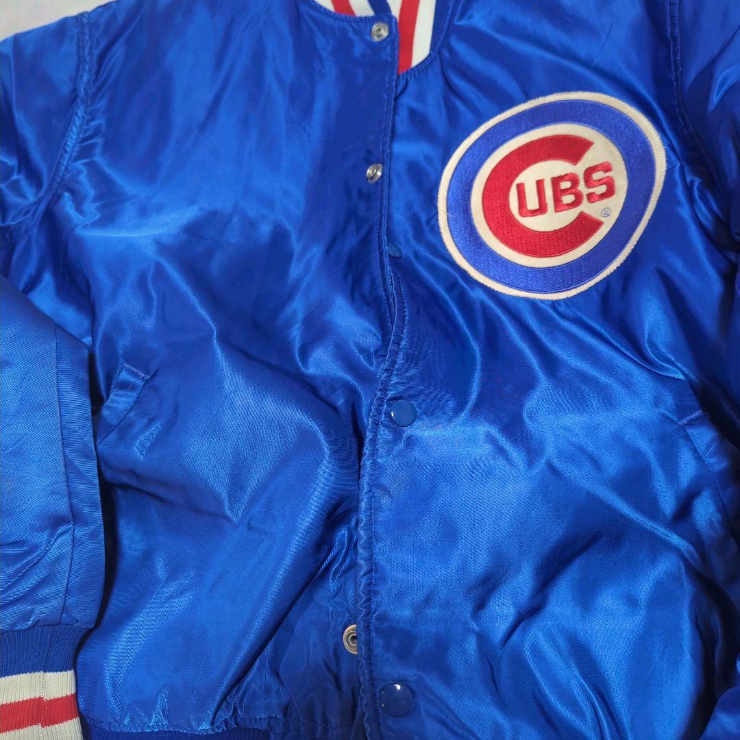 ヴィンテージ USA製 STARTER シカゴカブス サテンジャケット XL相当