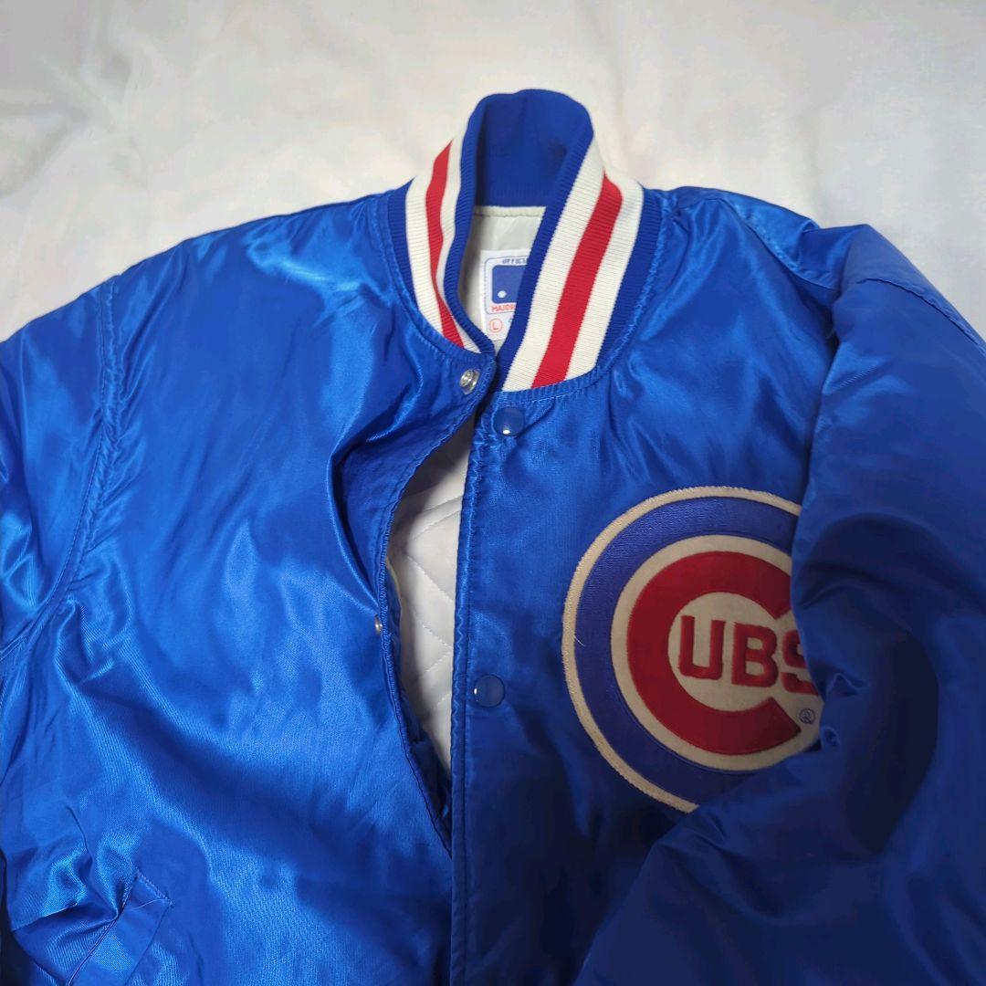 ヴィンテージ USA製 STARTER シカゴカブス サテンジャケット XL相当