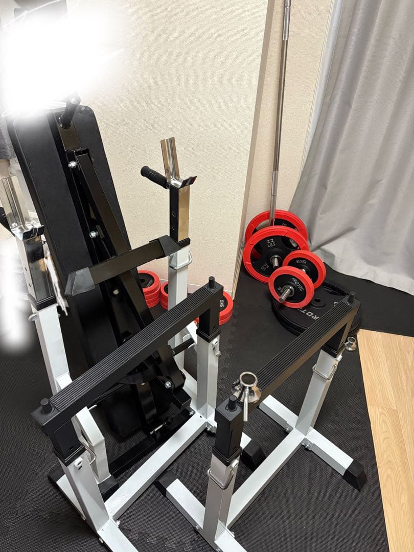 ベンチプレス ダンベルセット セーフティバー付き