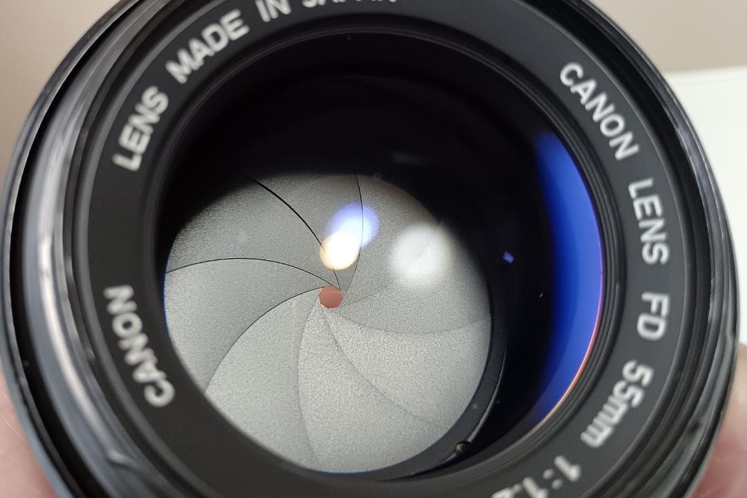 【動作OK】キヤノン CANON FD 55mm F1.2 S.S.C.