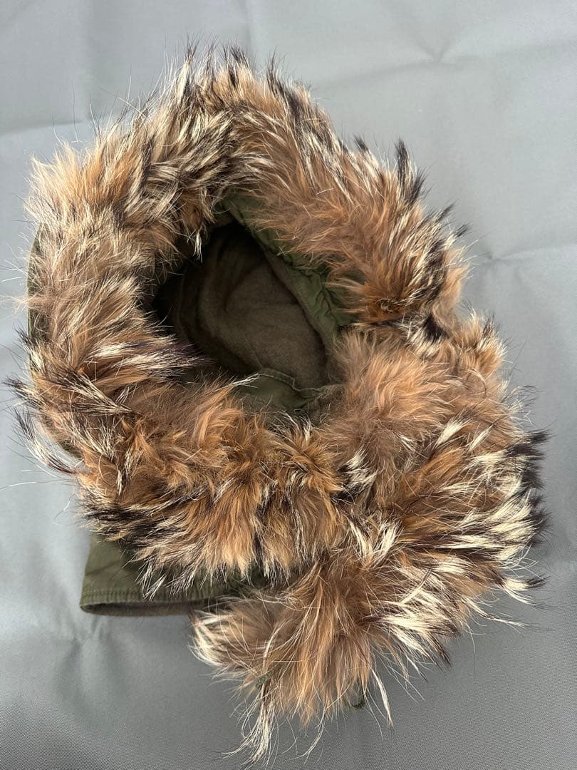 M-51 モッズコート用フード　縞