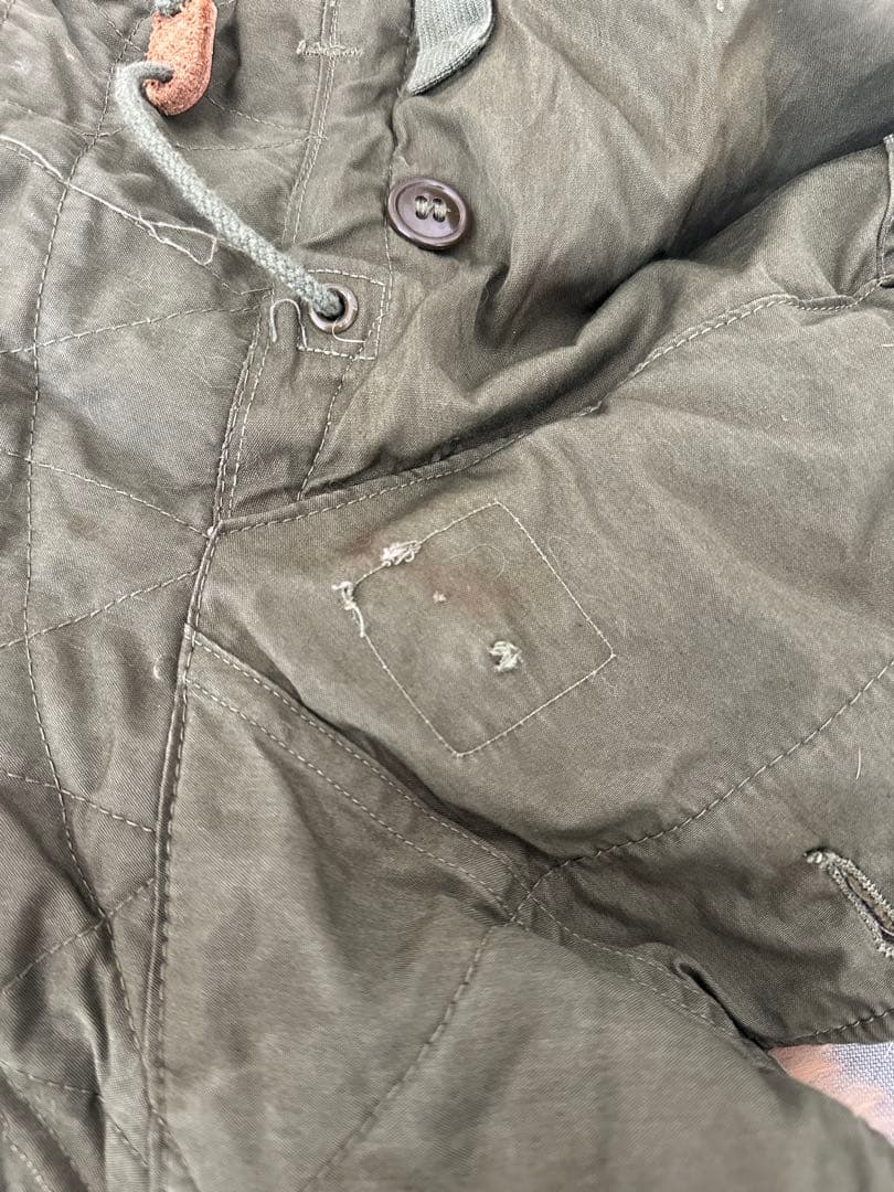 M-51 モッズコート用フード　縞