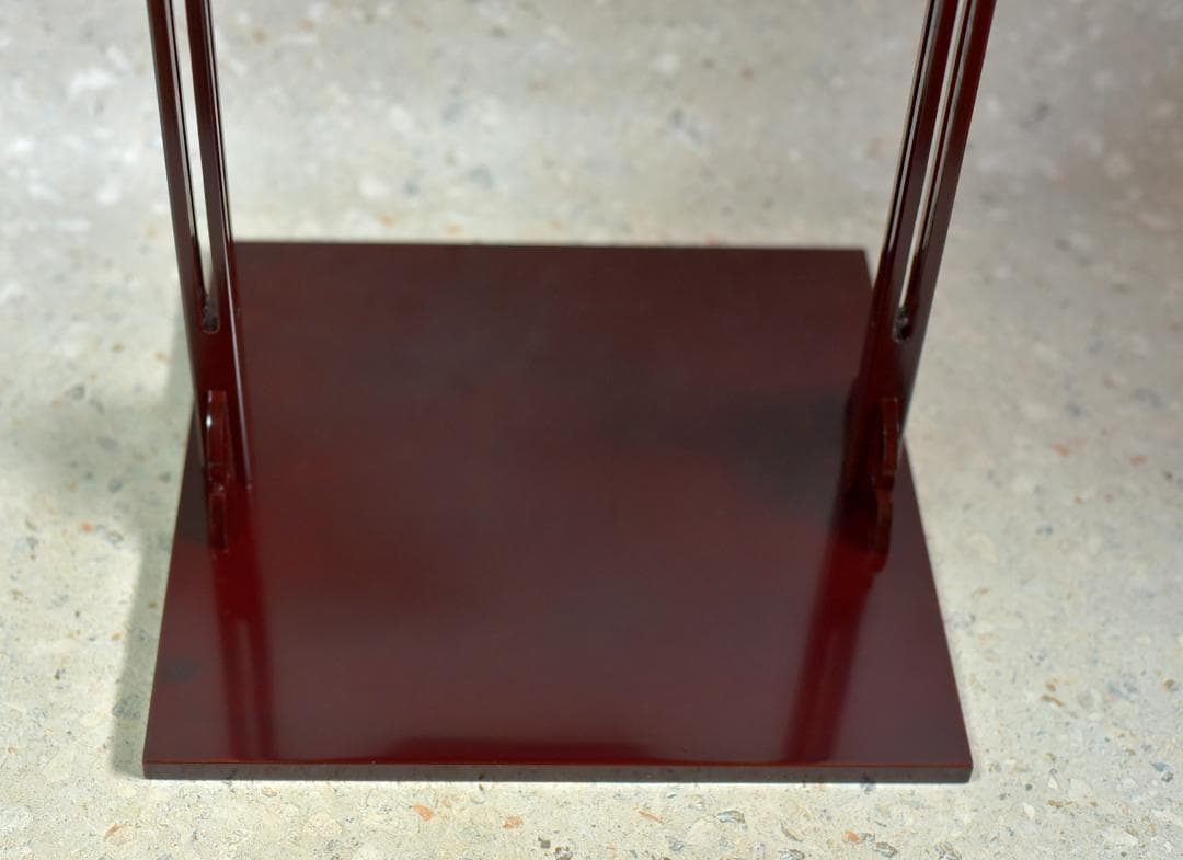 値下げ、塗師表寛作　寿棚組立式【極上品】飾り棚　お茶道具／共箱