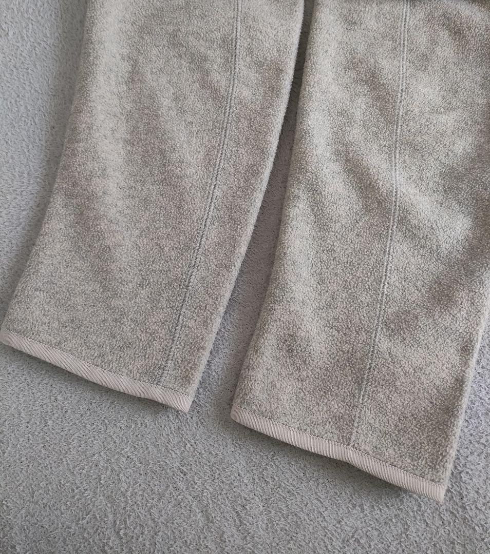 美品　DANTON フリースプルオーバー　ベージュ36