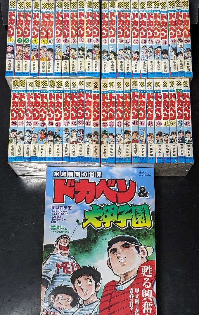 ◇ドカベン全巻 1〜48巻　＆おまけ水島新司の世界　ドカベン & 大甲子園　P8
