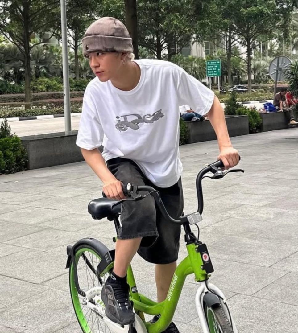 かつきくん着用　ideaswam tシャツ　ホワイト