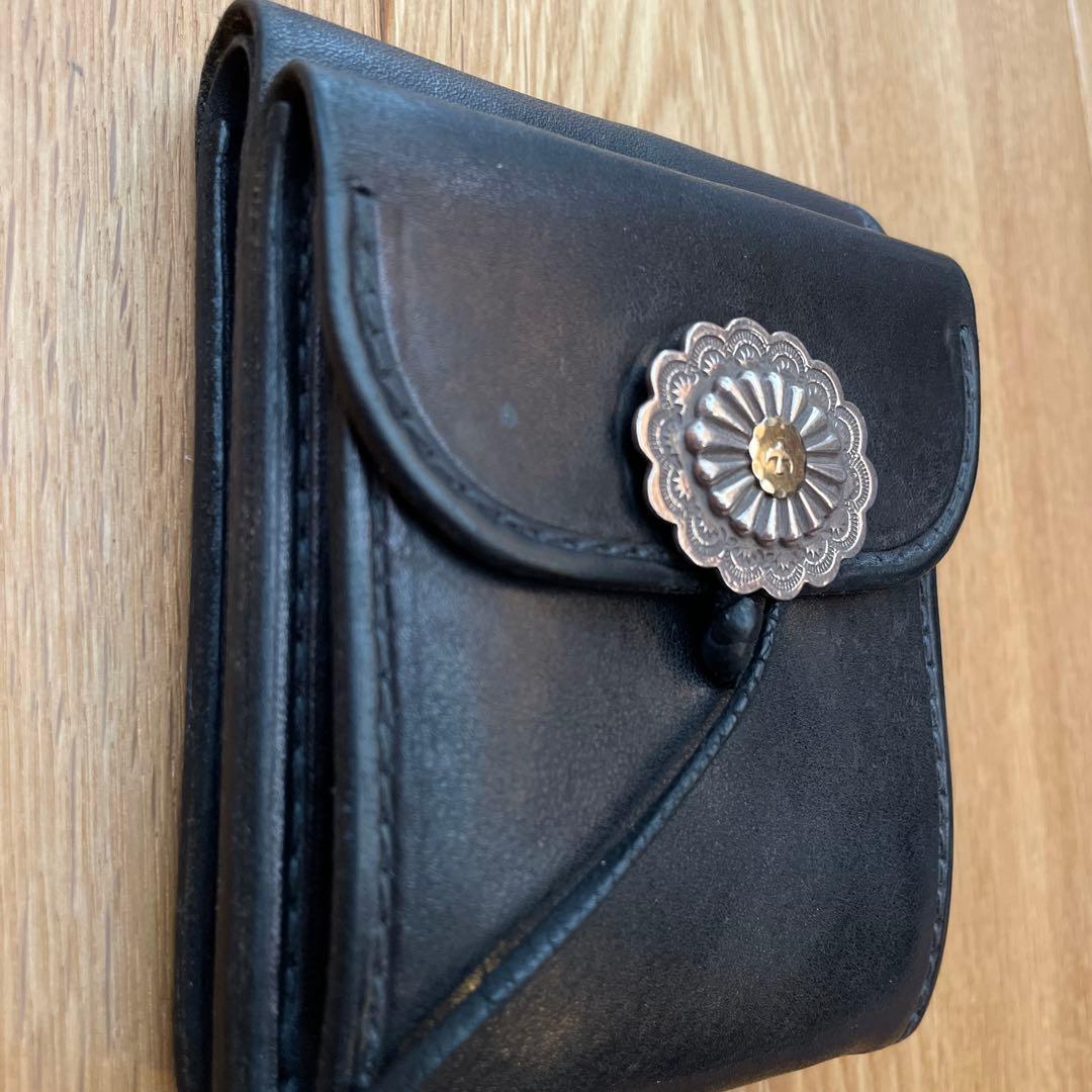 ゴローズ　2つ折りサイフ　ゴローズコンチョ