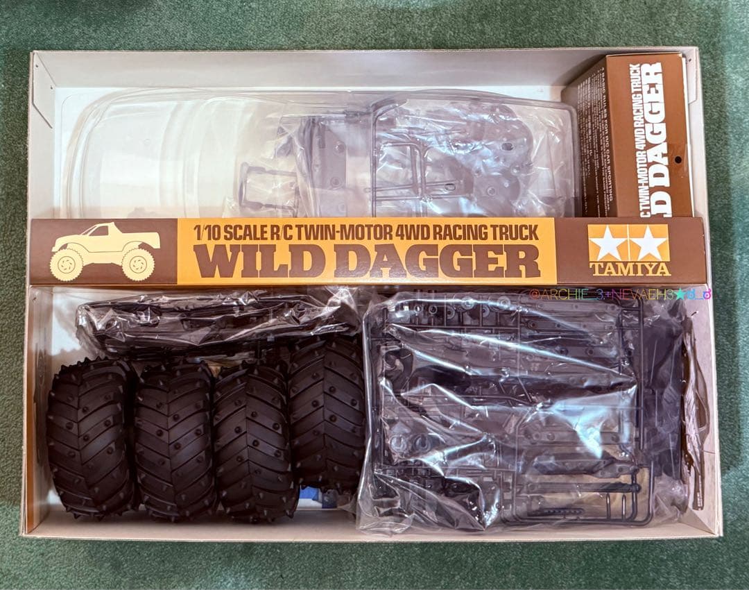 タミヤ★WILD DAGGER・ワイルドダカー 1/10スケール