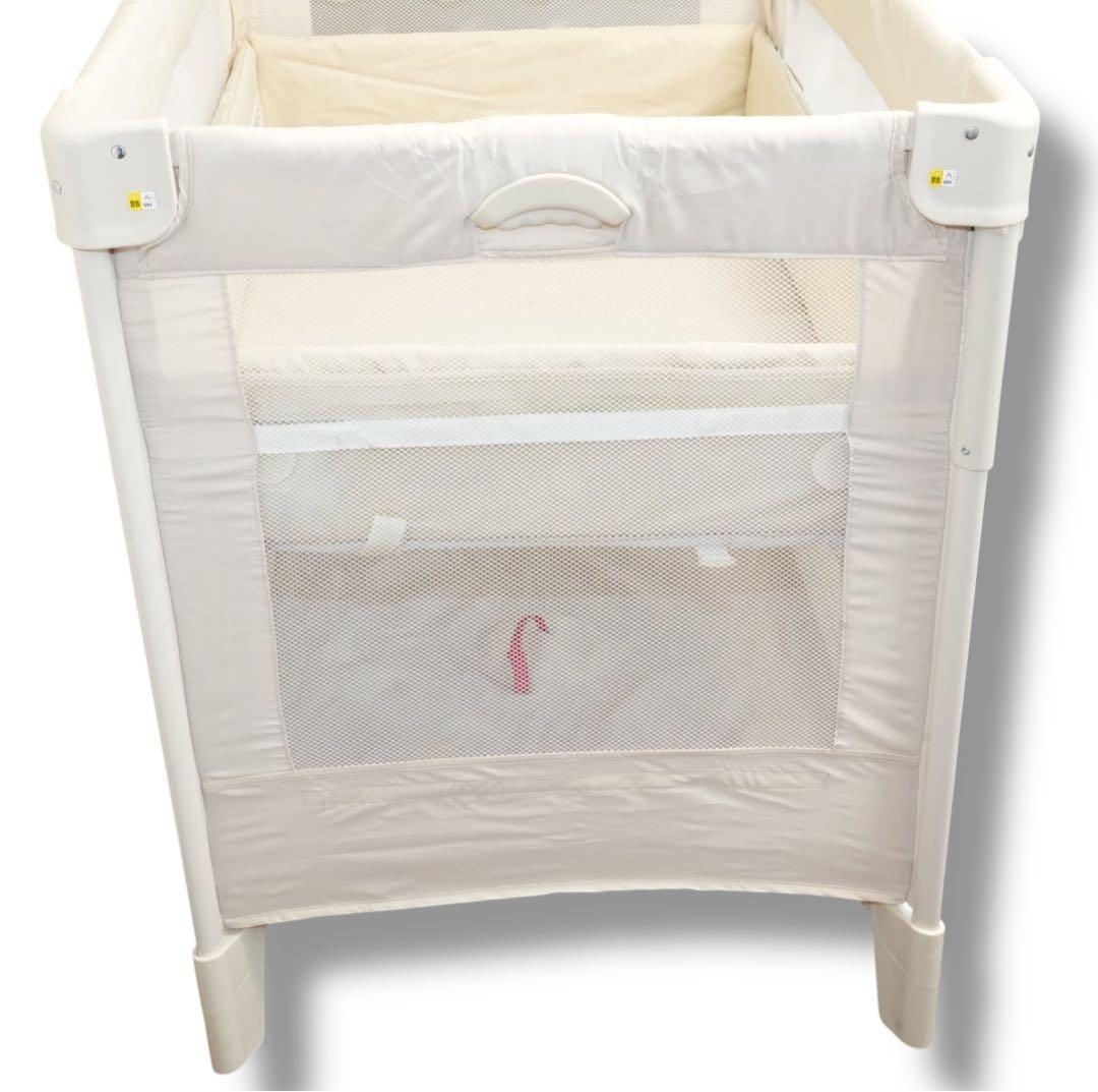 【超美品】Aprica／COCONEL AIR ココネルエアー ホワイトベージュ