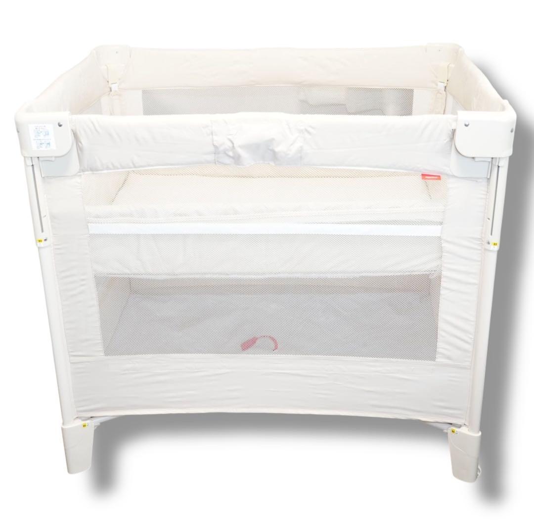 【超美品】Aprica／COCONEL AIR ココネルエアー ホワイトベージュ