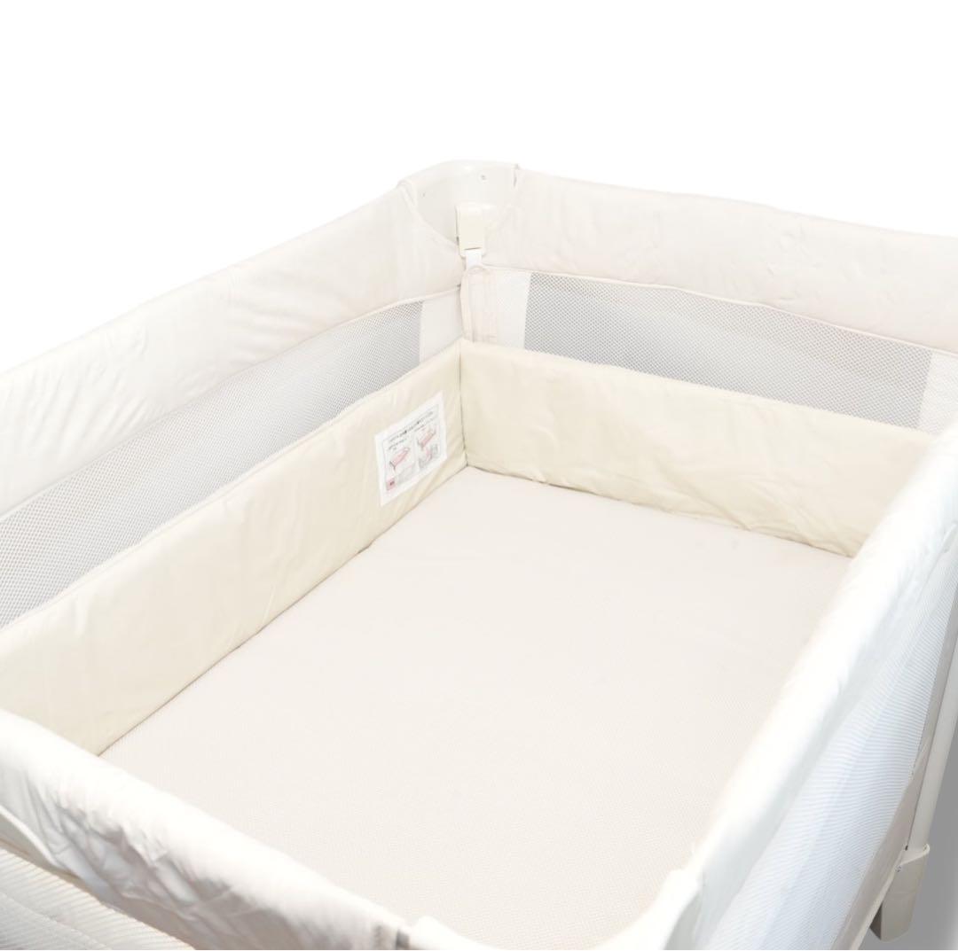 【超美品】Aprica／COCONEL AIR ココネルエアー ホワイトベージュ