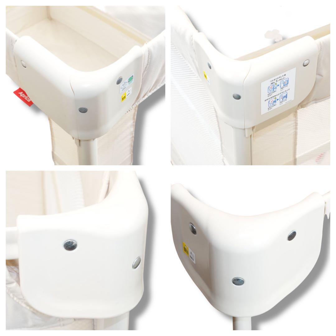 【超美品】Aprica／COCONEL AIR ココネルエアー ホワイトベージュ