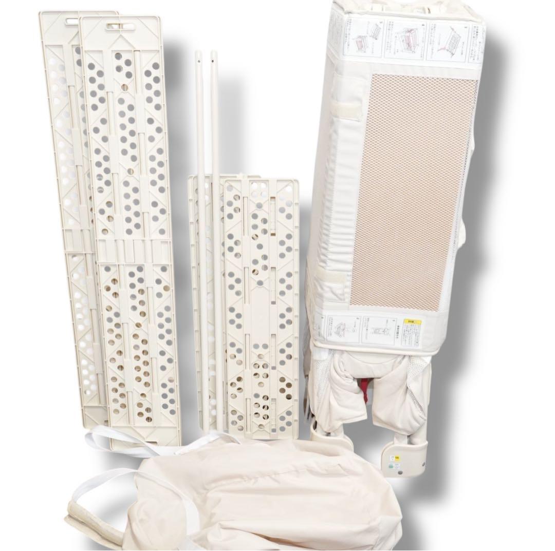 【超美品】Aprica／COCONEL AIR ココネルエアー ホワイトベージュ