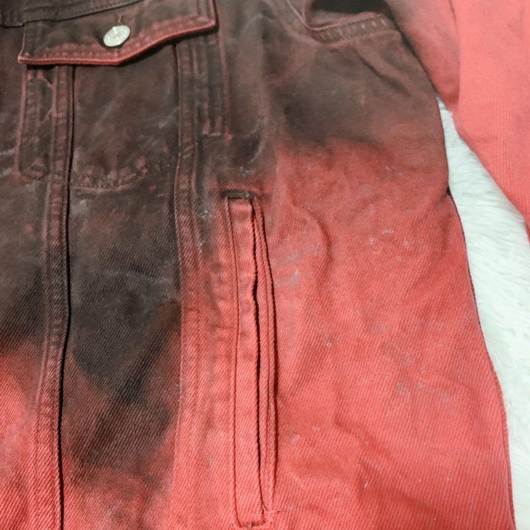 トミーヒルフィガー ガーメントダイ デニム トラッカージャケット Mサイズ