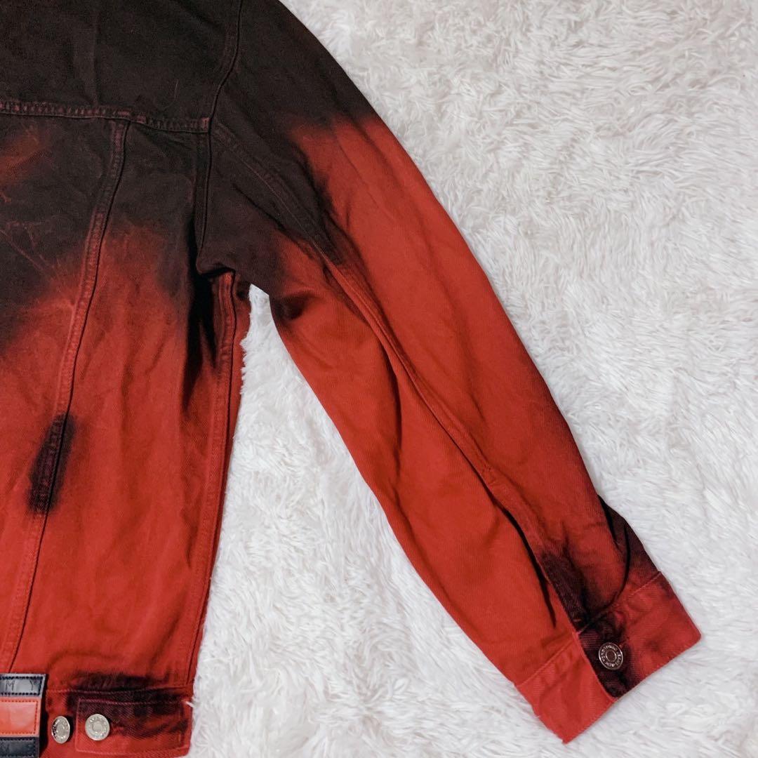 トミーヒルフィガー ガーメントダイ デニム トラッカージャケット Mサイズ