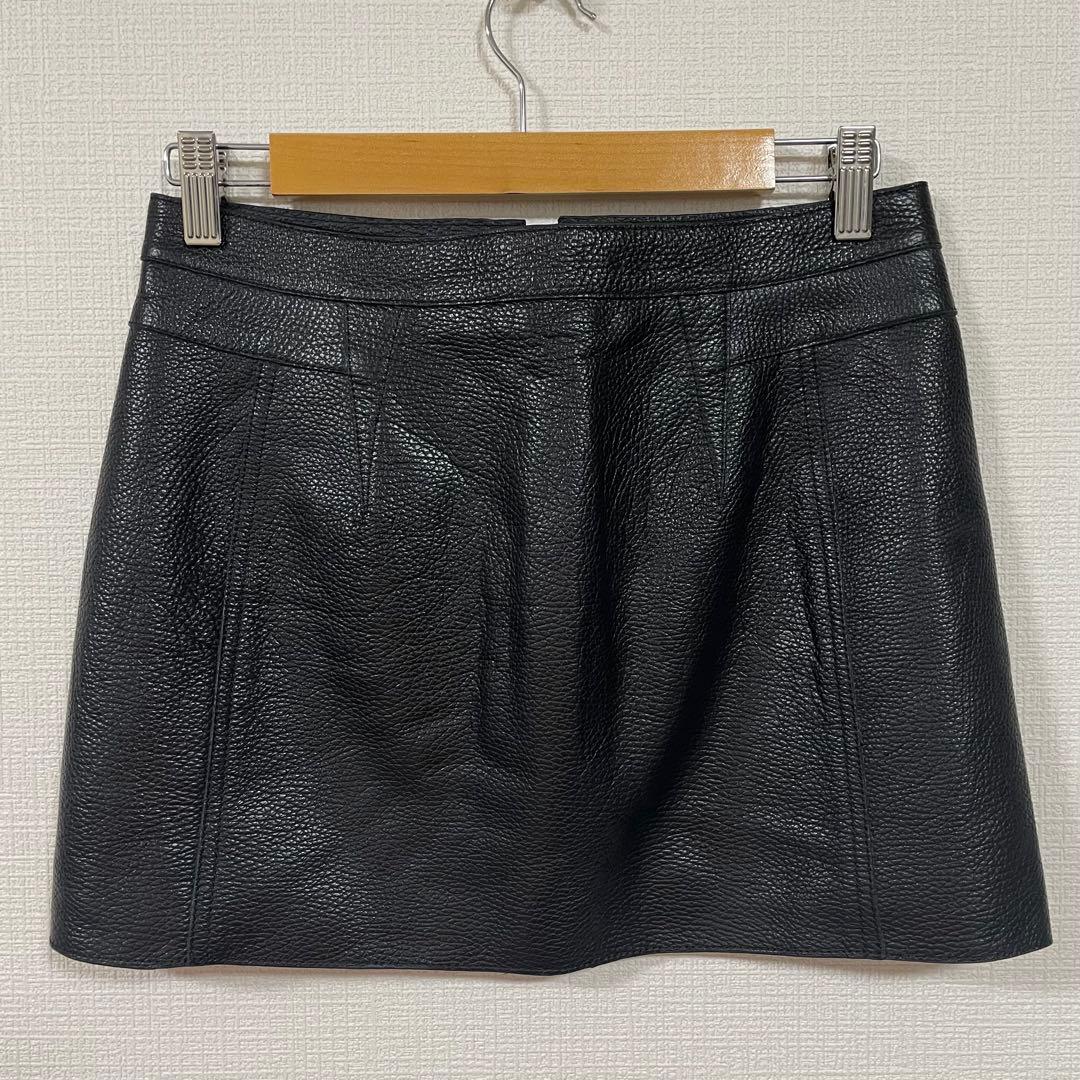 スカート Alexander Wang Zip Leather Skirt Archive