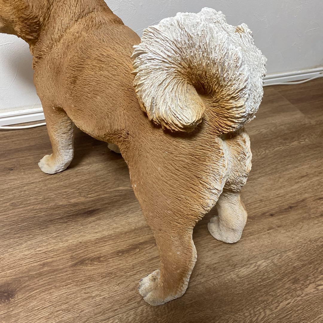 柴犬　置物　大きいサイズ　玄関　オブジェ