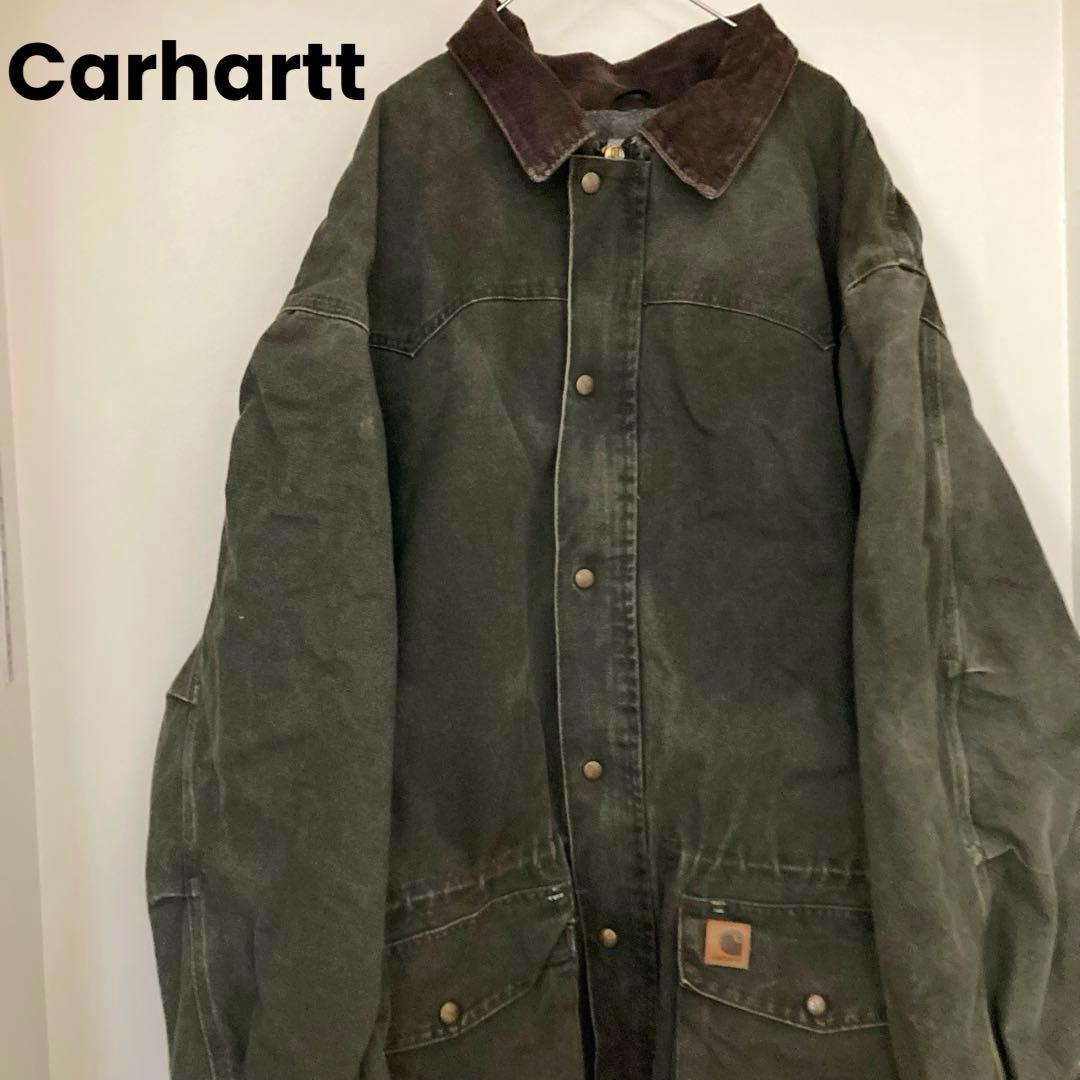 00s カーハート ダック デトロイトジャケット カバーオール