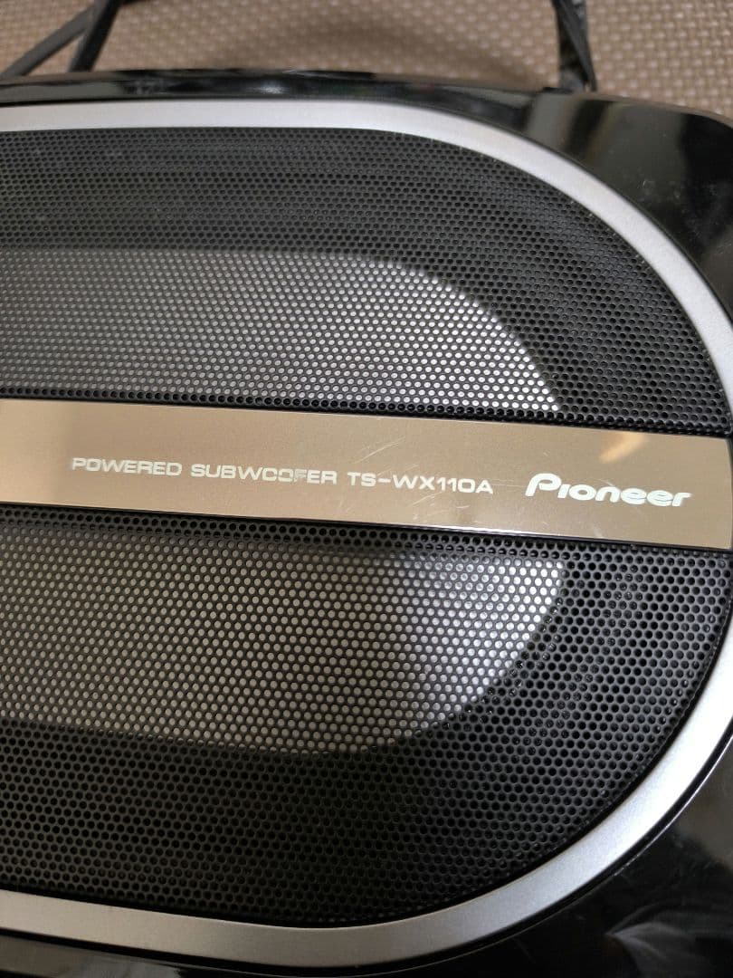 カロッツェリア　Pioneer 　TS-WX110A パワードサブウーファー